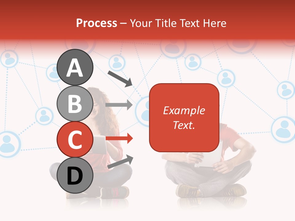 Global Man People PowerPoint Template