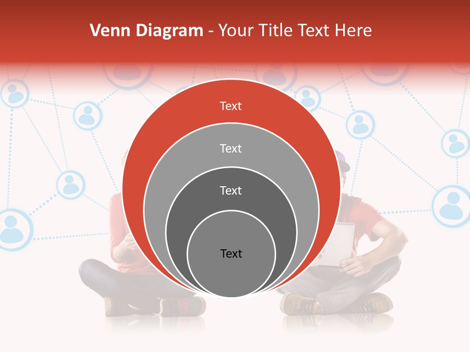 Global Man People PowerPoint Template