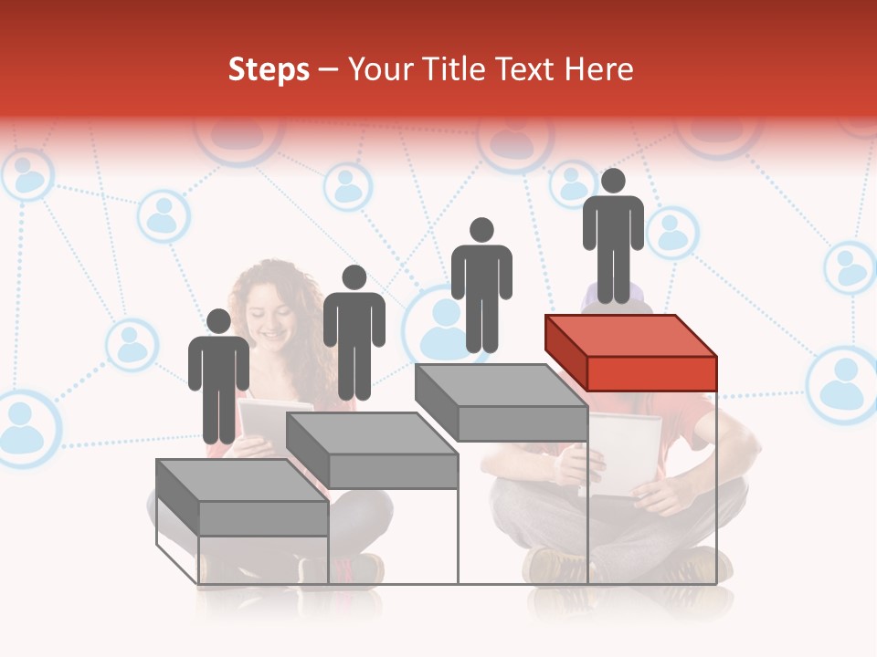 Global Man People PowerPoint Template