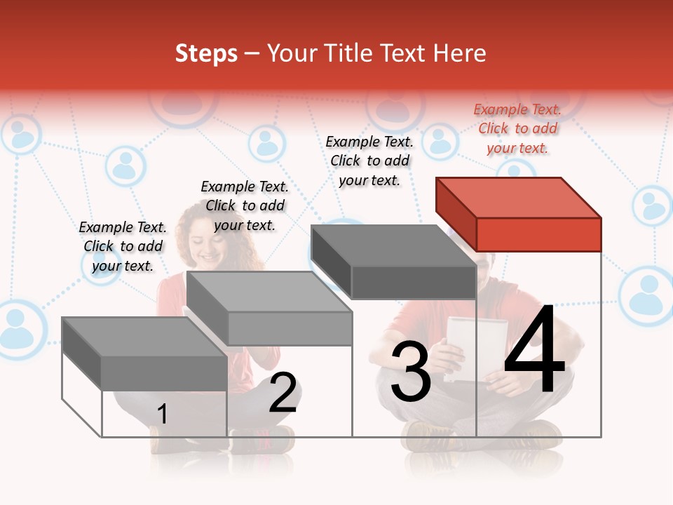 Global Man People PowerPoint Template