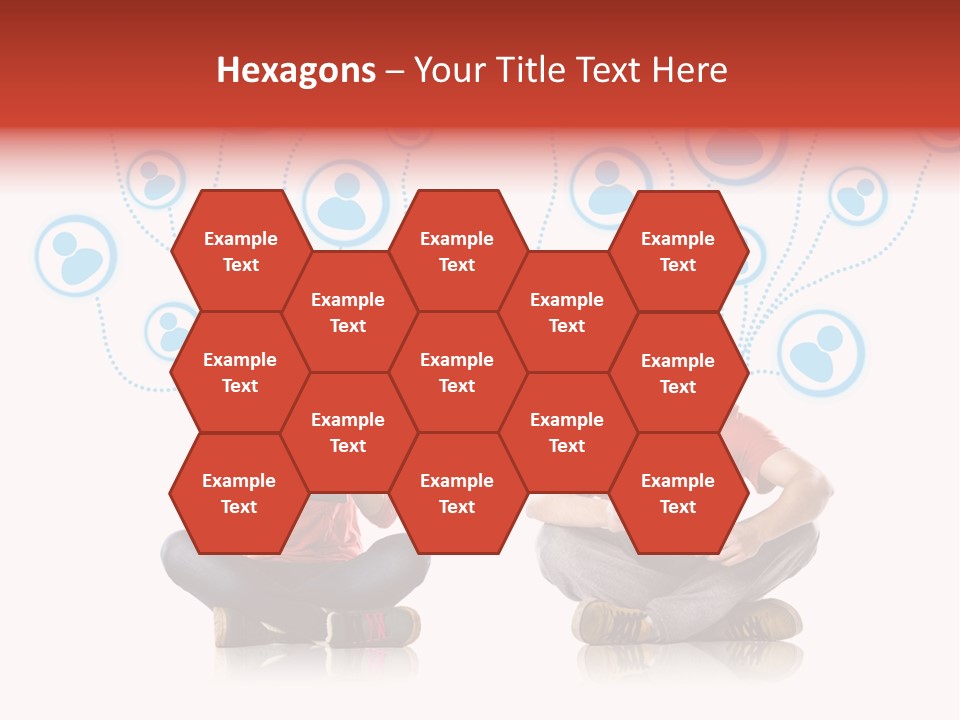 Social Media Contemporary Background PowerPoint Template