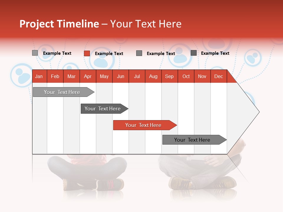 Social Media Contemporary Background PowerPoint Template