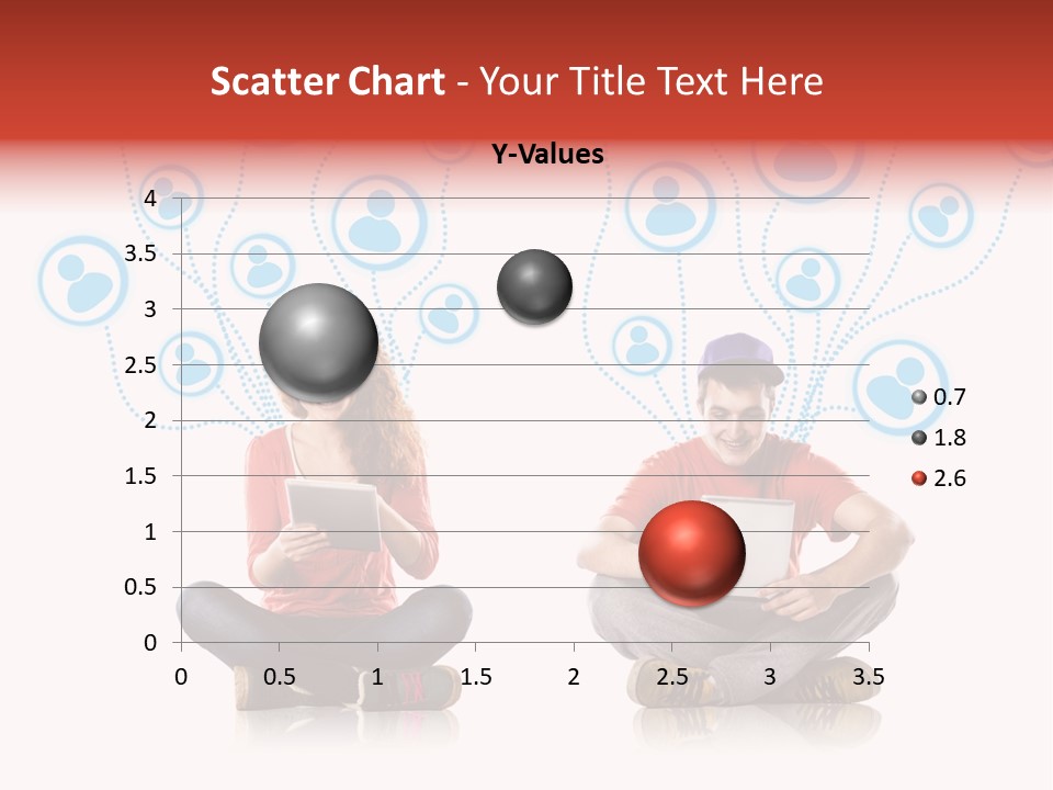 Social Media Contemporary Background PowerPoint Template