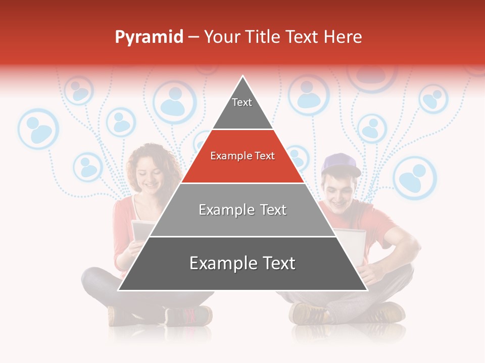 Social Media Contemporary Background PowerPoint Template