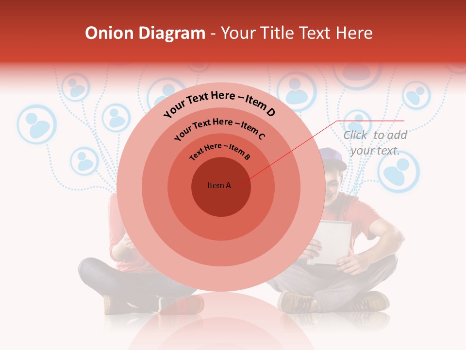 Social Media Contemporary Background PowerPoint Template