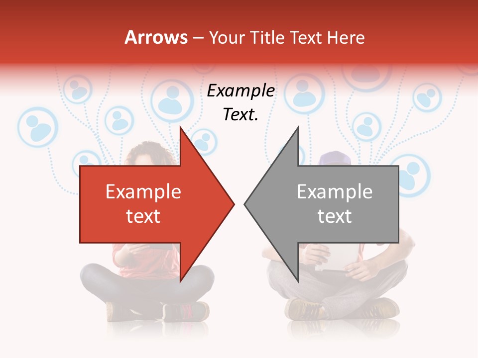 Social Media Contemporary Background PowerPoint Template