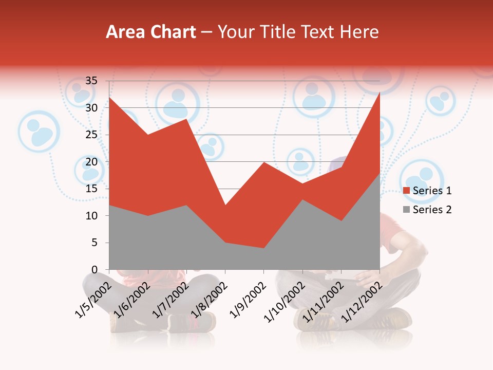 Social Media Contemporary Background PowerPoint Template