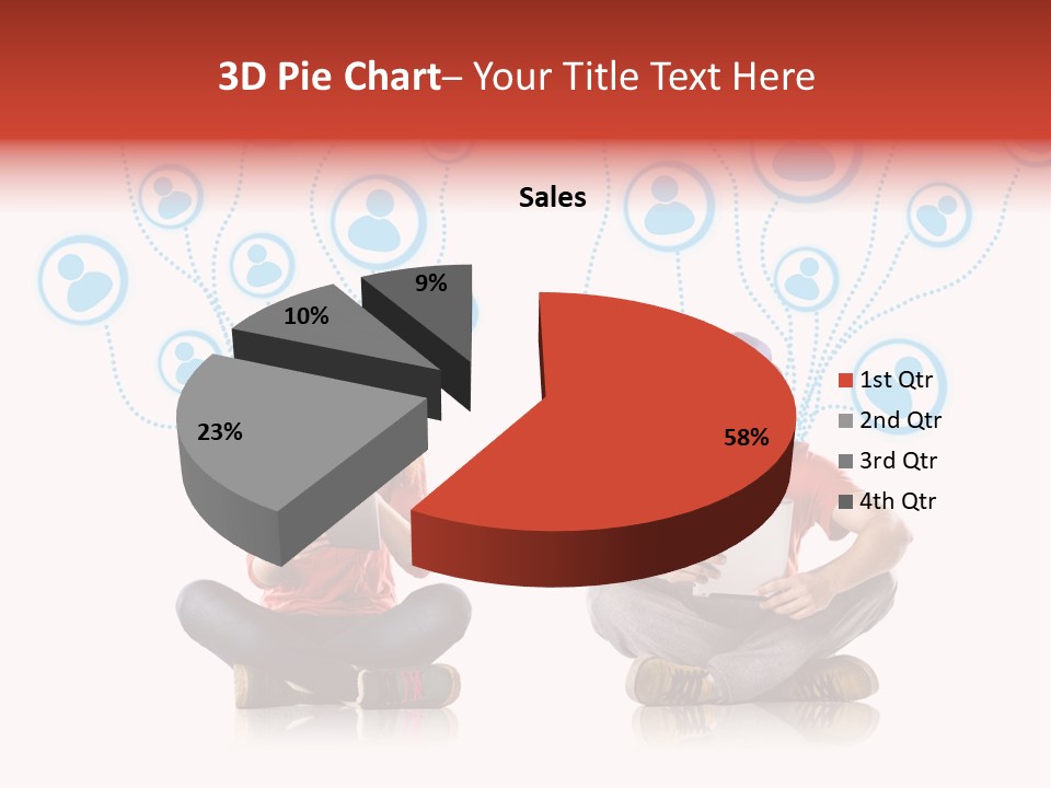 Social Media Contemporary Background PowerPoint Template