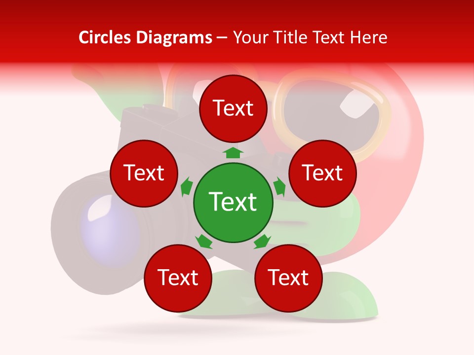 Cartoon Dinner Nutrition PowerPoint Template