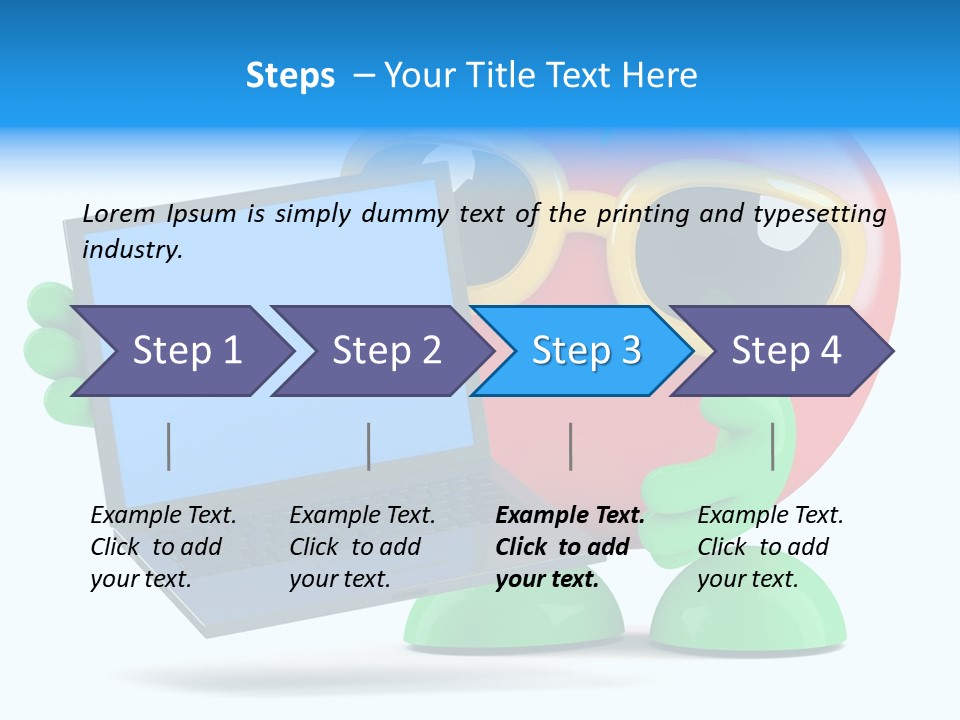 Food Health Illustration PowerPoint Template