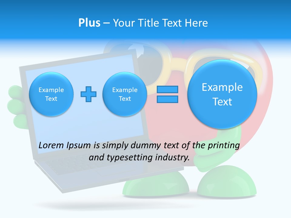 Food Health Illustration PowerPoint Template