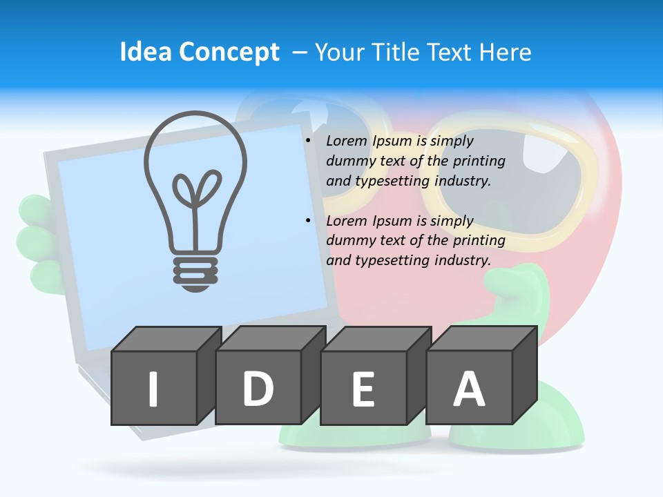 Food Health Illustration PowerPoint Template
