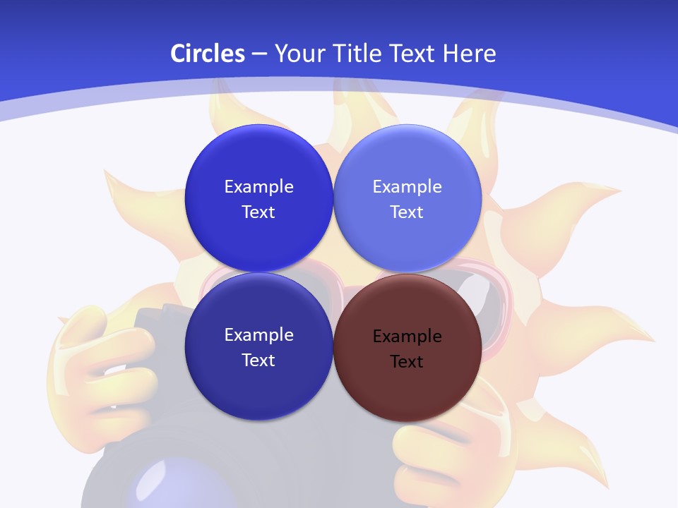 Fire Sunlight Heat PowerPoint Template