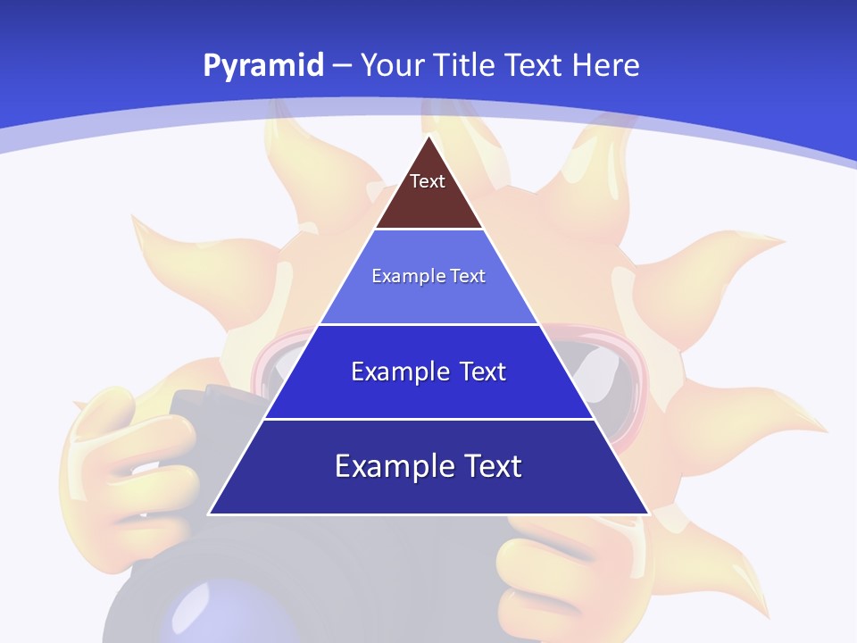 Fire Sunlight Heat PowerPoint Template