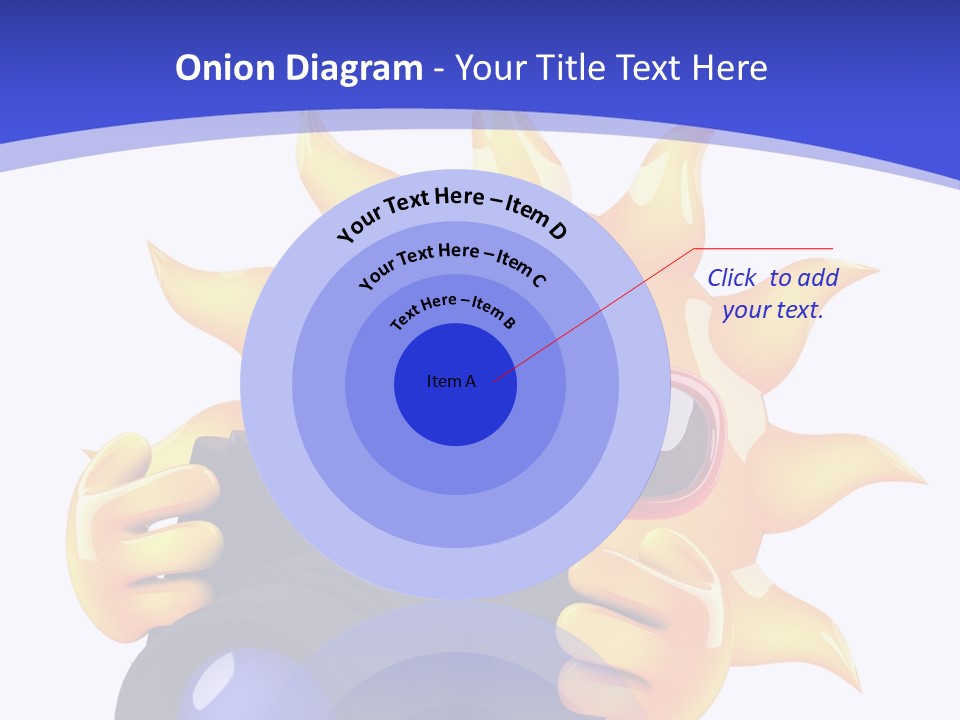 Fire Sunlight Heat PowerPoint Template