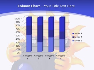 Fire Sunlight Heat PowerPoint Template