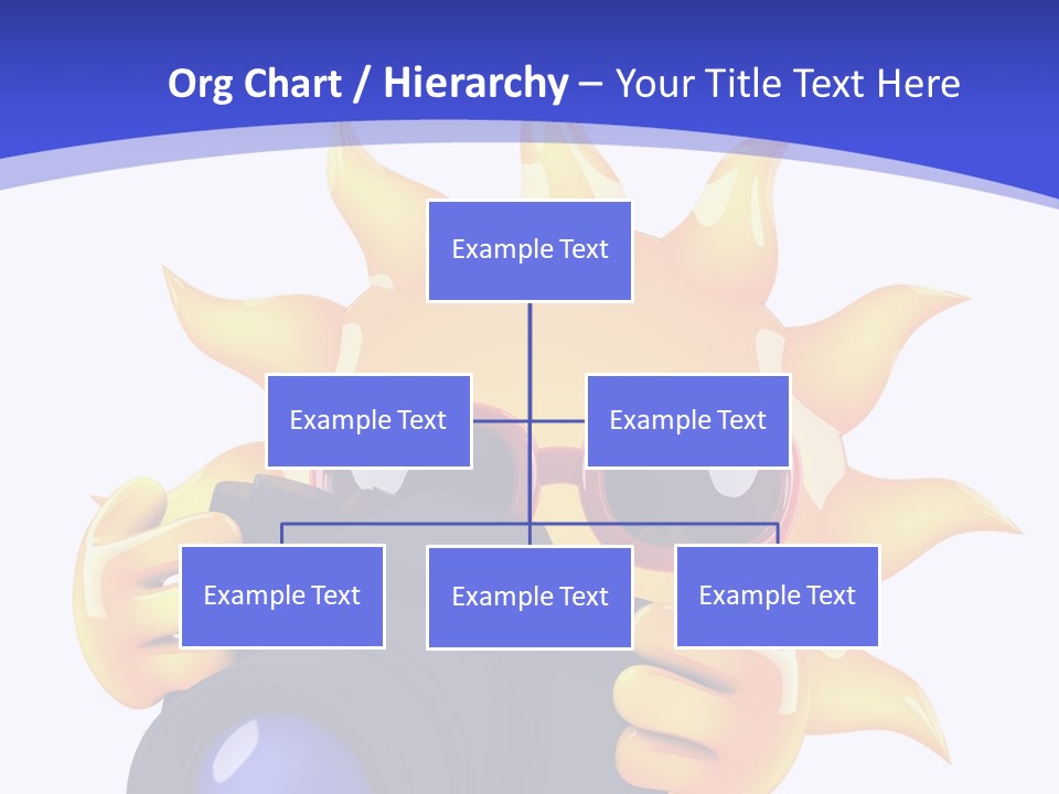 Fire Sunlight Heat PowerPoint Template