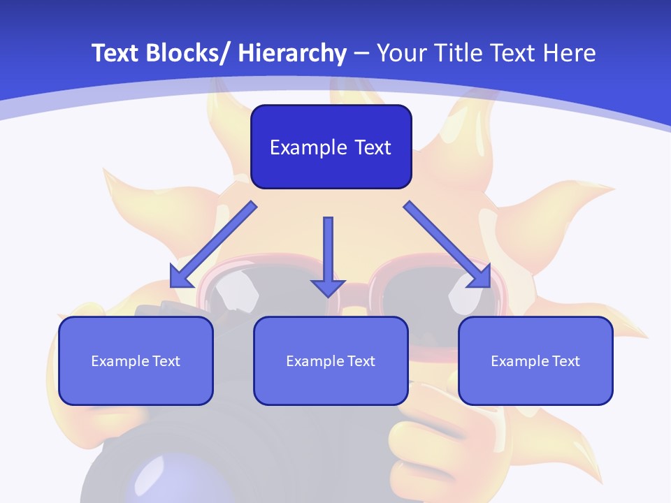 Fire Sunlight Heat PowerPoint Template
