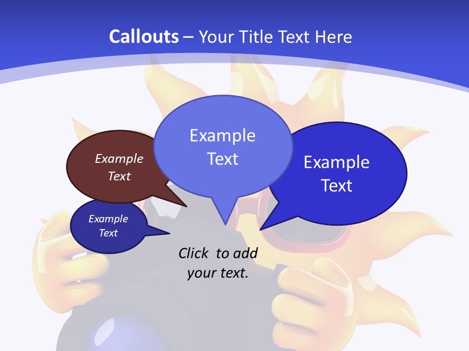 Fire Sunlight Heat PowerPoint Template