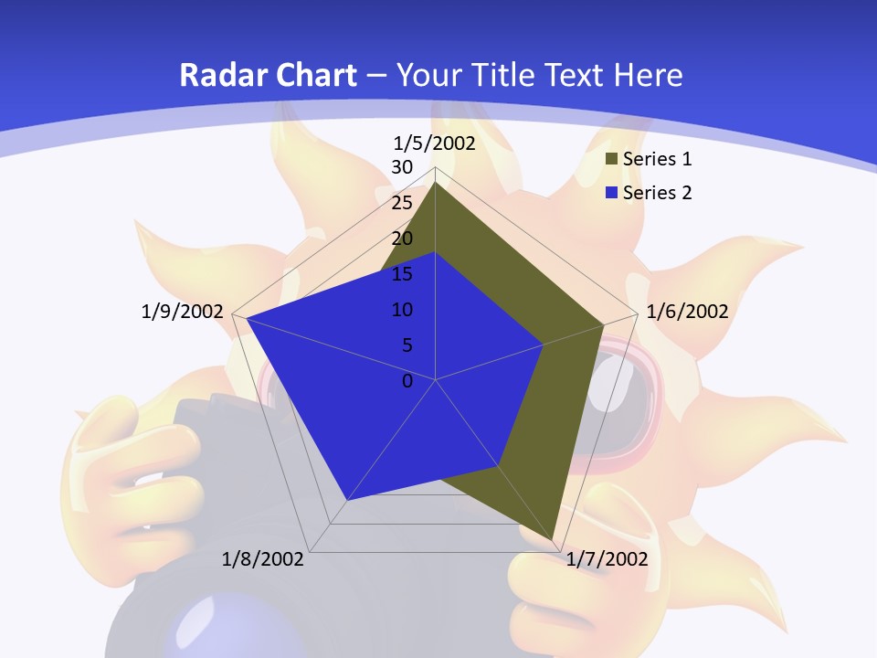 Fire Sunlight Heat PowerPoint Template