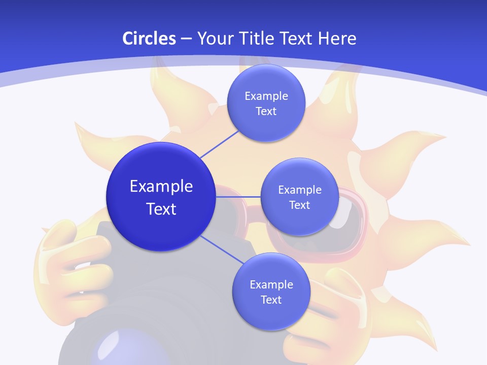 Fire Sunlight Heat PowerPoint Template