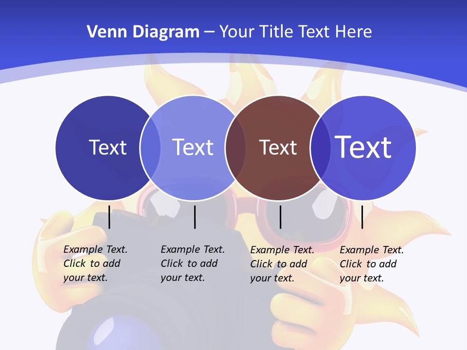 Fire Sunlight Heat PowerPoint Template