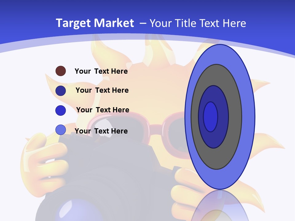 Fire Sunlight Heat PowerPoint Template