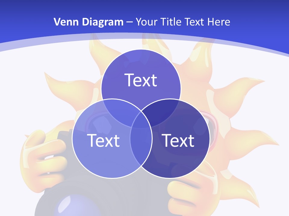 Fire Sunlight Heat PowerPoint Template