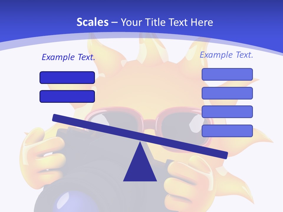Fire Sunlight Heat PowerPoint Template