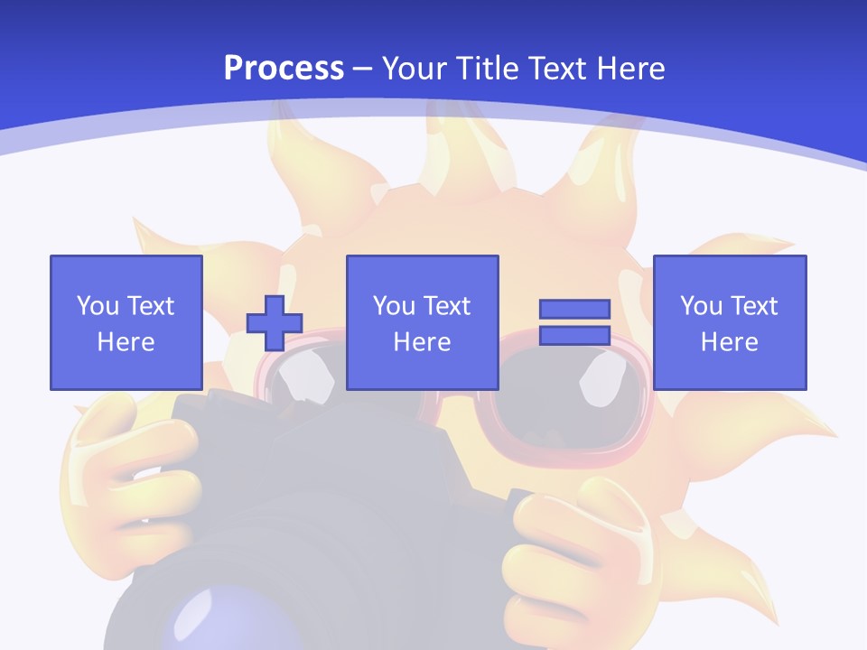 Fire Sunlight Heat PowerPoint Template
