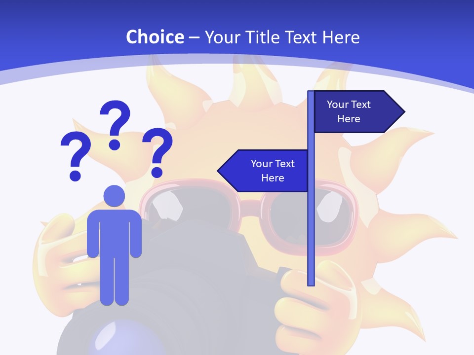 Fire Sunlight Heat PowerPoint Template