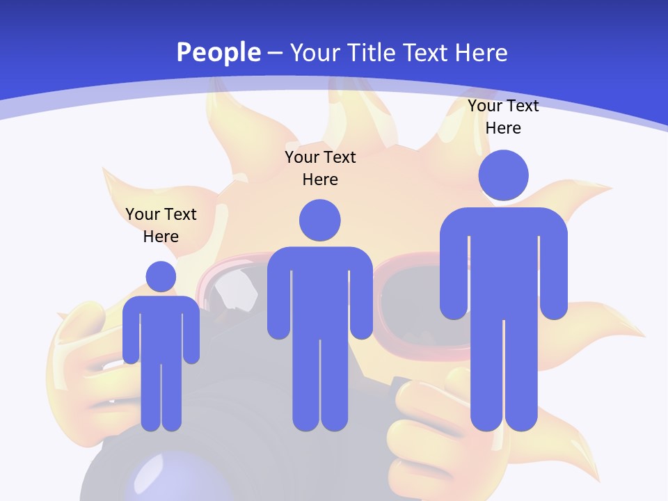 Fire Sunlight Heat PowerPoint Template