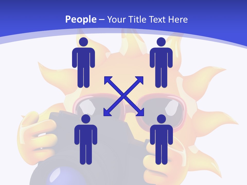 Fire Sunlight Heat PowerPoint Template