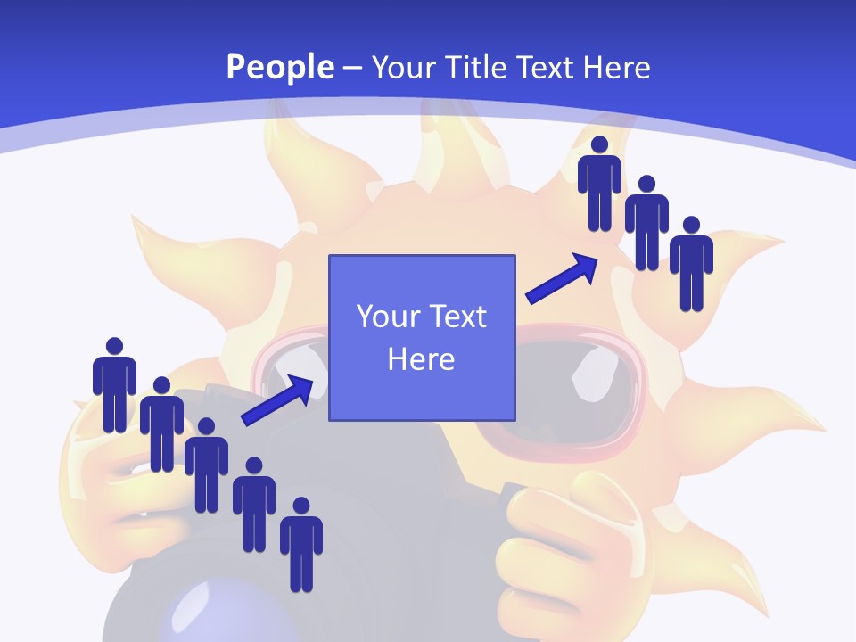 Fire Sunlight Heat PowerPoint Template