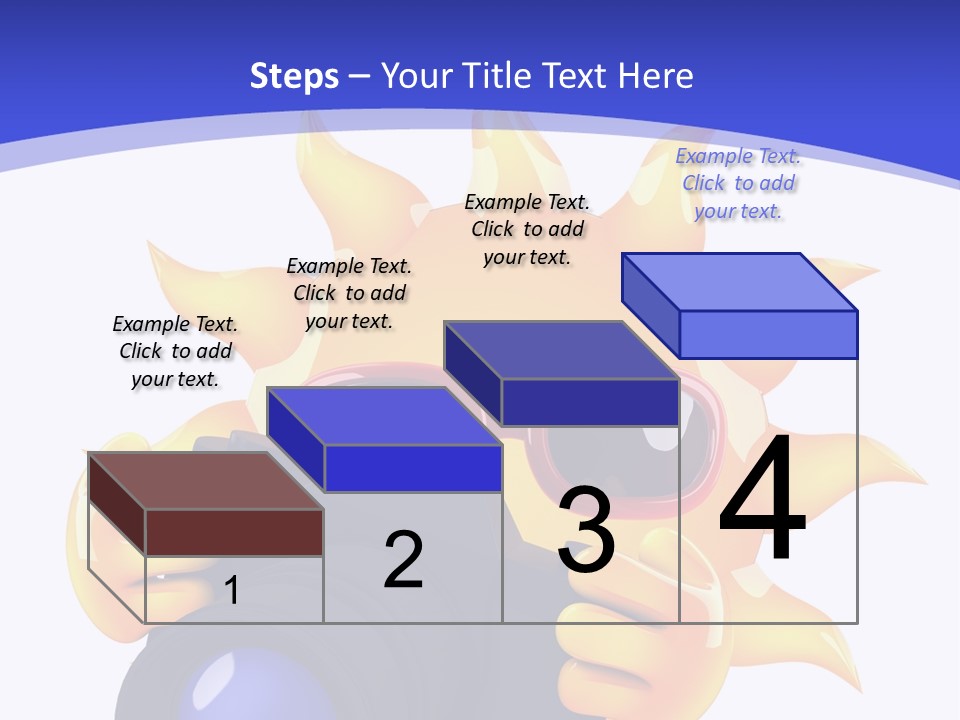 Fire Sunlight Heat PowerPoint Template