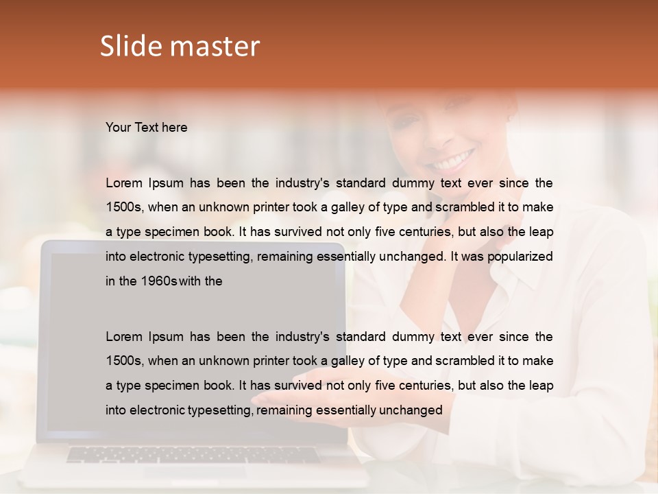 Presenting Beautiful Joyful PowerPoint Template