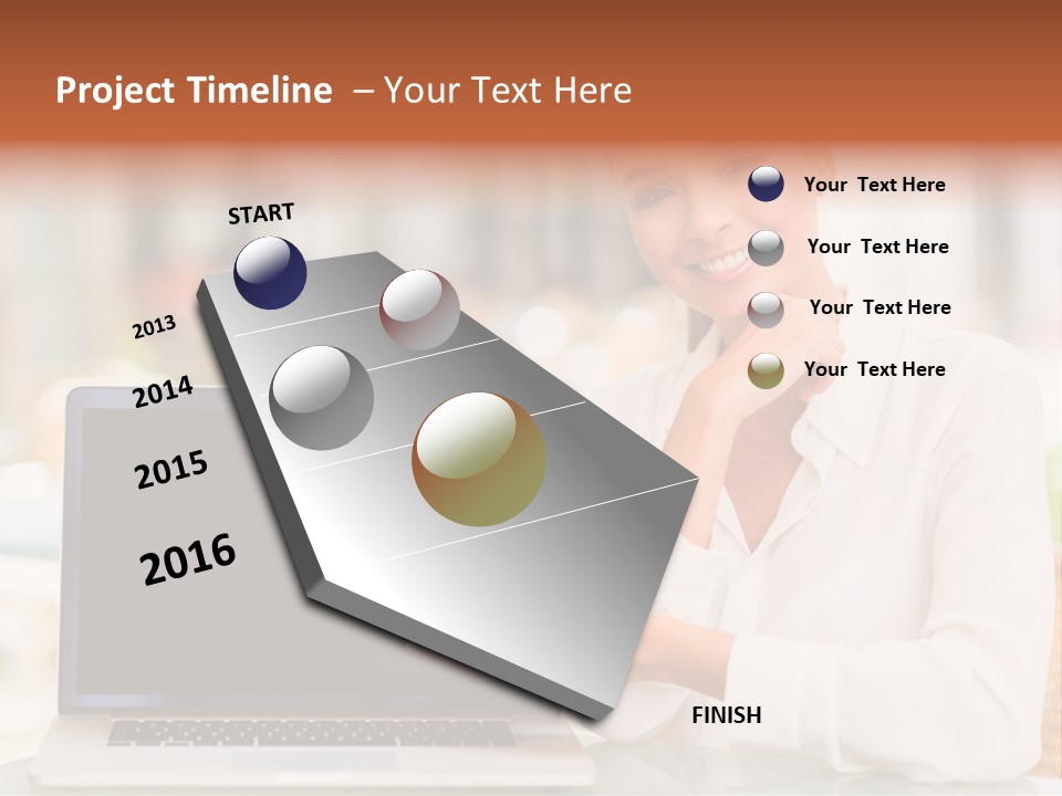 Presenting Beautiful Joyful PowerPoint Template