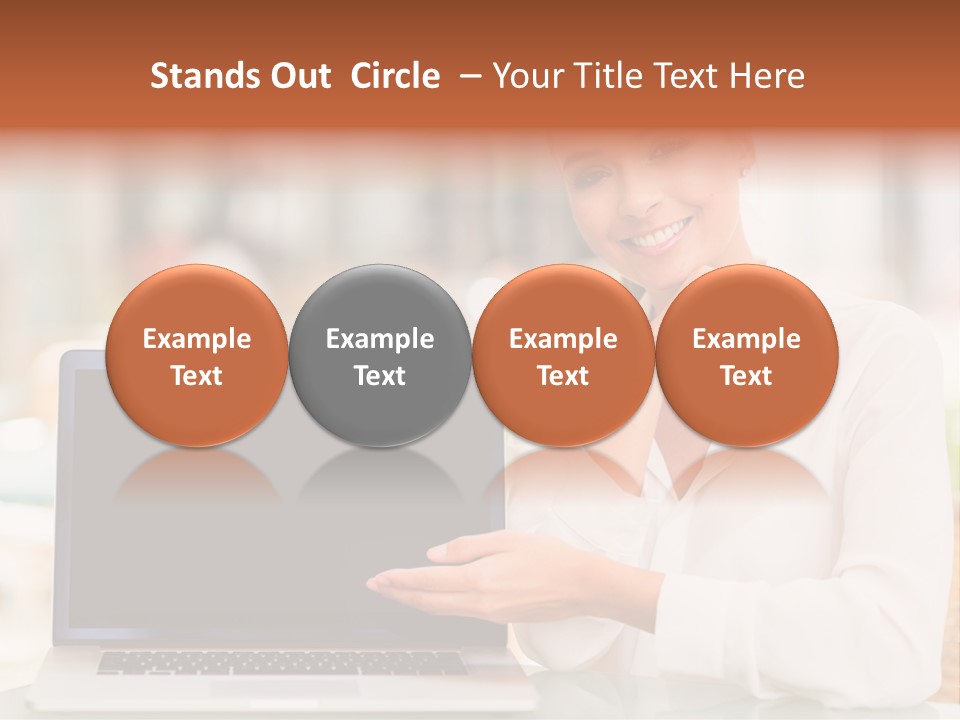 Presenting Beautiful Joyful PowerPoint Template