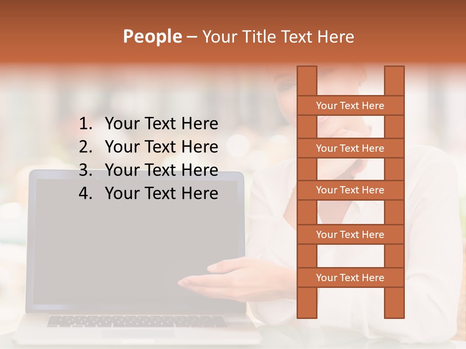 Presenting Beautiful Joyful PowerPoint Template