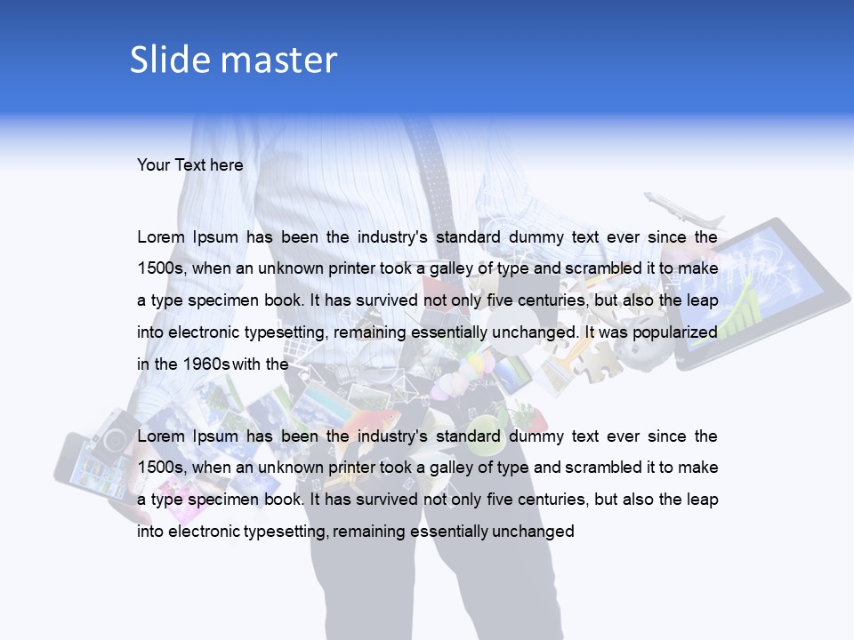 Technology Business Wireless PowerPoint Template