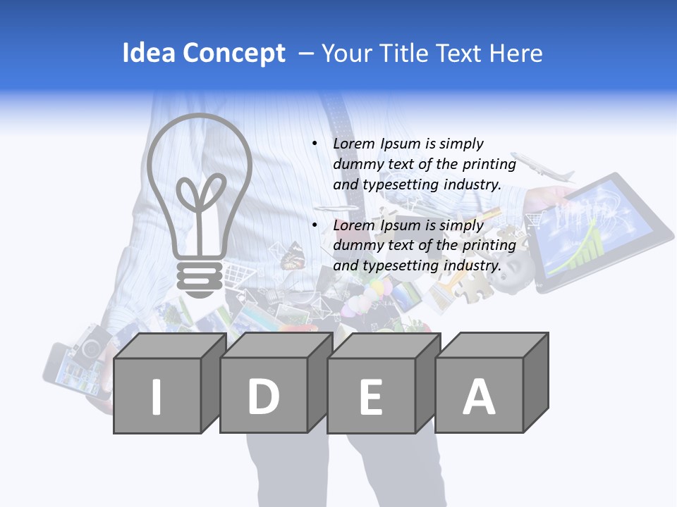 Technology Business Wireless PowerPoint Template