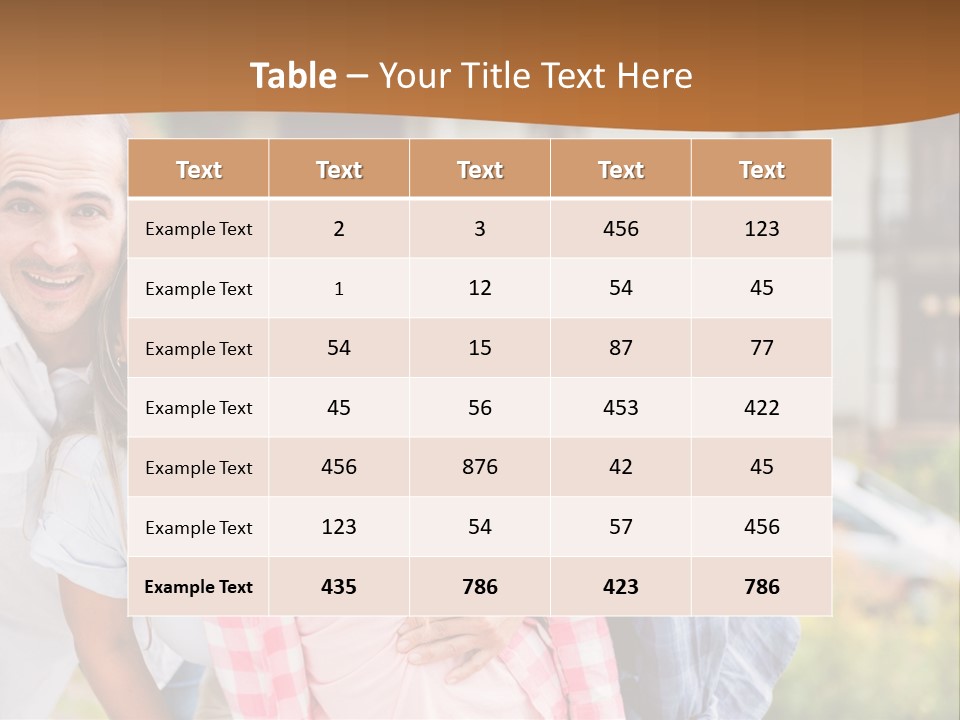 Smiling Child Portrait PowerPoint Template