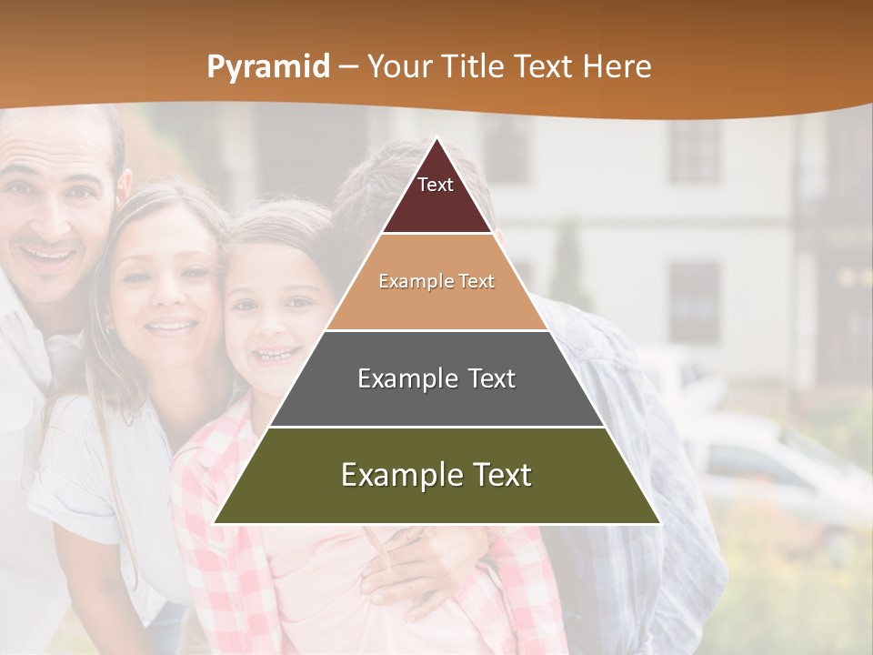 Smiling Child Portrait PowerPoint Template