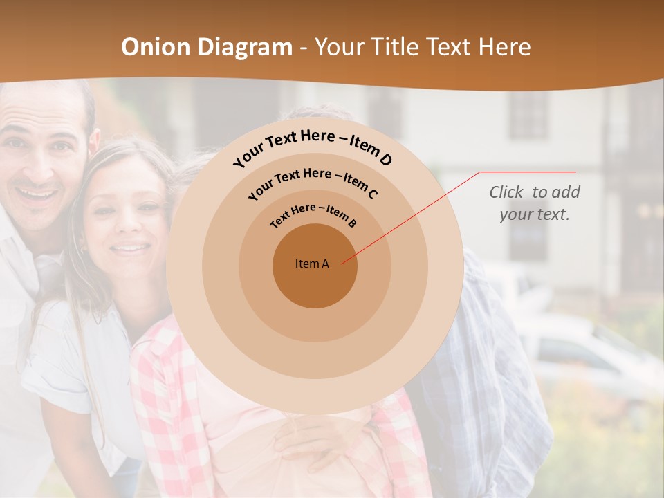 Smiling Child Portrait PowerPoint Template