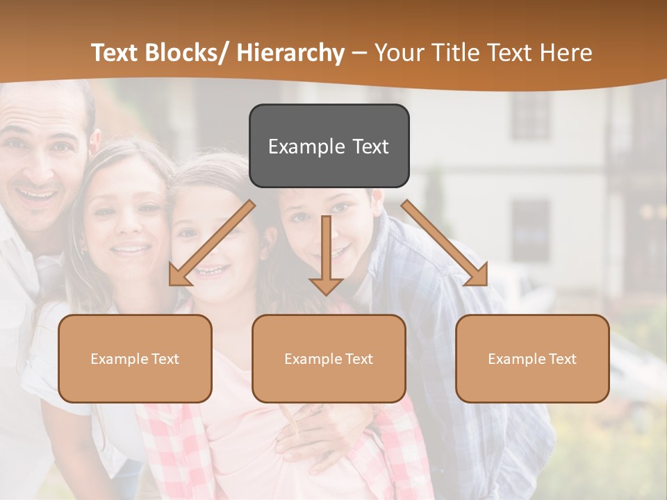 Smiling Child Portrait PowerPoint Template