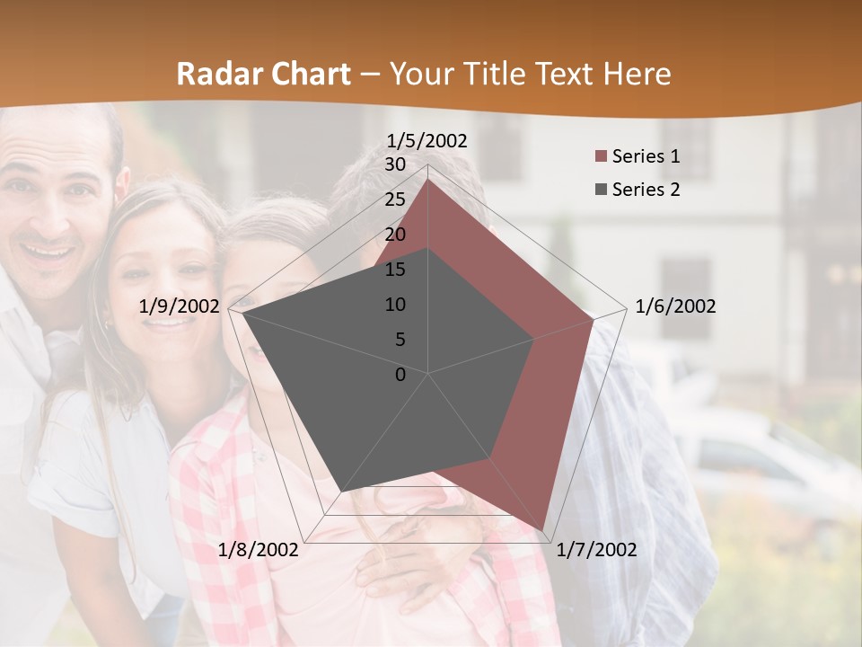 Smiling Child Portrait PowerPoint Template
