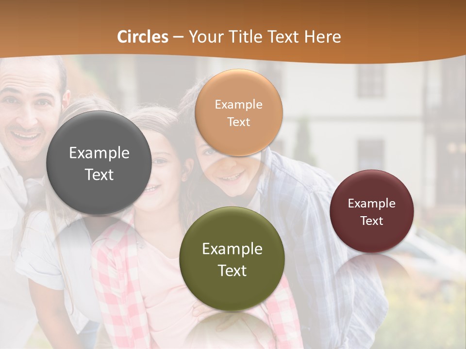 Smiling Child Portrait PowerPoint Template