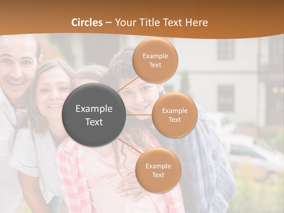 Smiling Child Portrait PowerPoint Template