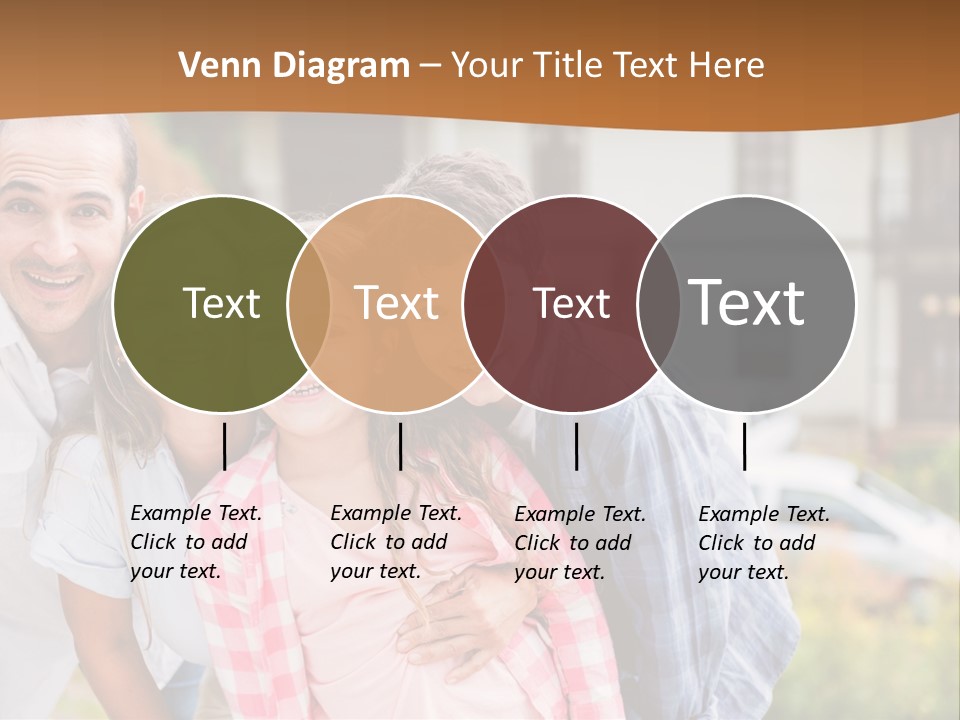 Smiling Child Portrait PowerPoint Template