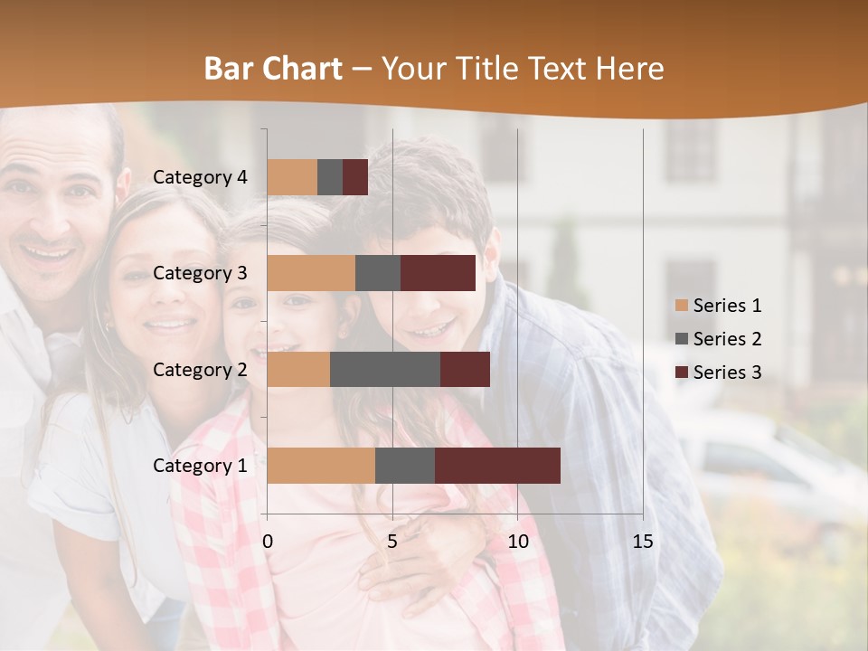 Smiling Child Portrait PowerPoint Template